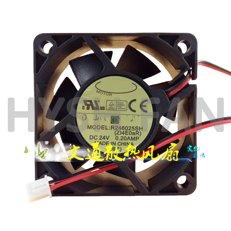 

6025 R246025BU DC24V 0.25A 0.20A охлаждающий вентилятор R246025SH