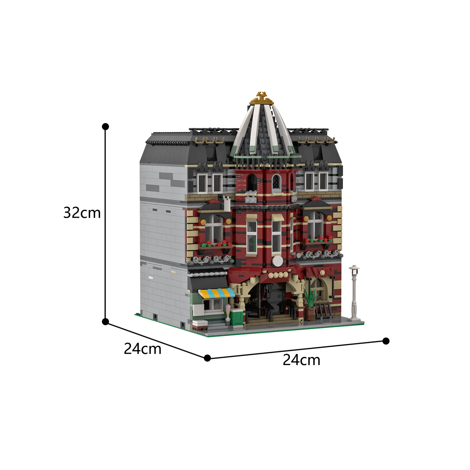 

C6837 Modular School with 3 Classrooms and a Teacher's Office 3898 Parts