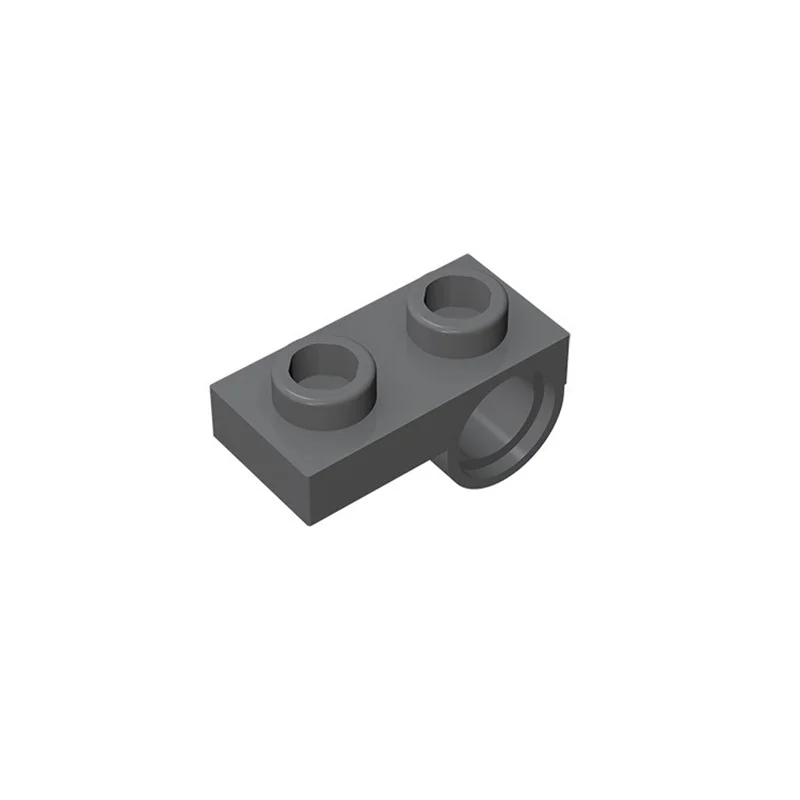50 Stück 18677 Modifizierte Platte 1x2 mit Loch an der Unterseite, Baustein-Kollektion, Modulares GBC-Spielzeug für Technische MOC-Bauwerke – Detail 3