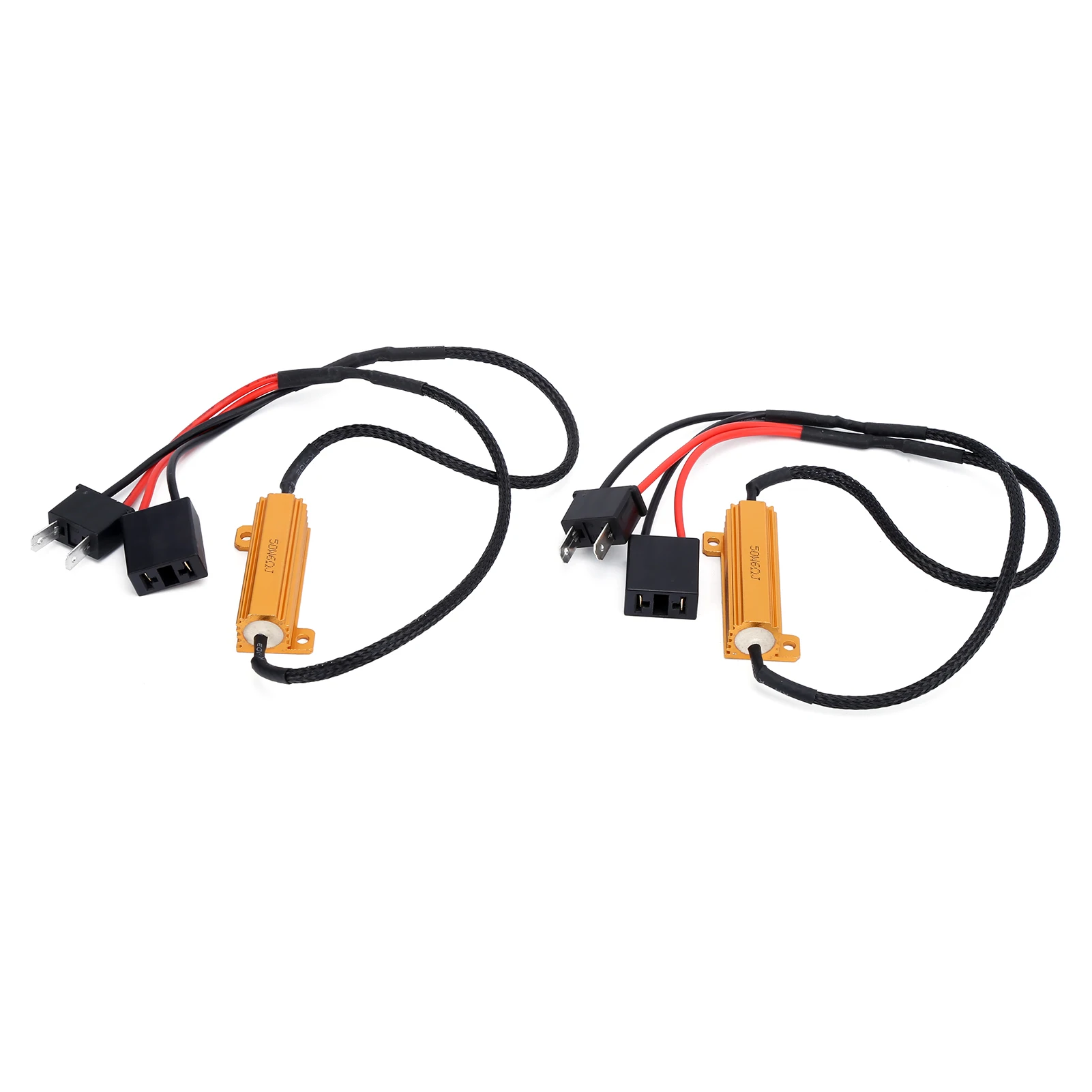 

Error Decoder 50W LED Decoder Anti‑Flicker Stable Performance 6ohm Load Plug and Play for Car Headlight Turn Signal