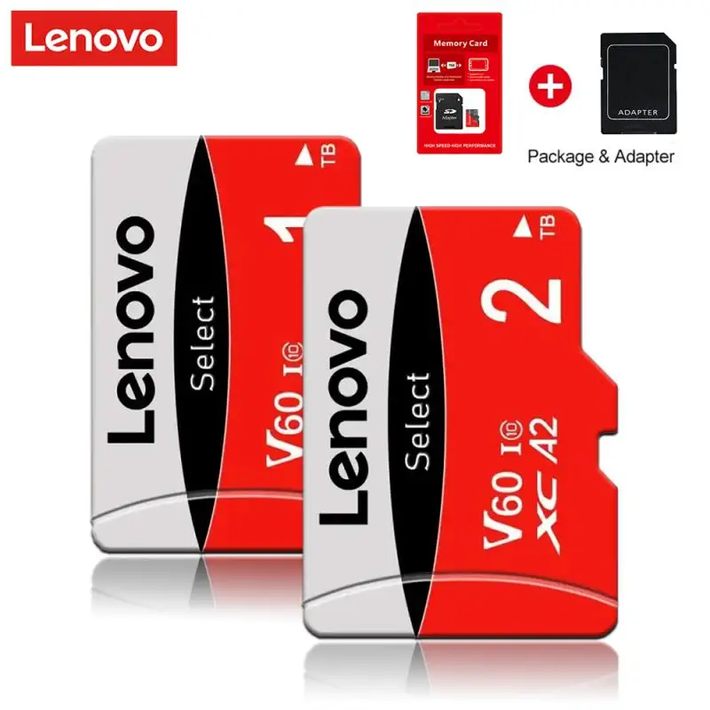 

Lenovo Mini SD Card 128GB High Speed Memory Cards 256GB 512GB Class 10 Storage Micro TF SD card 2TB 1TB For phone PC Tablet MP4