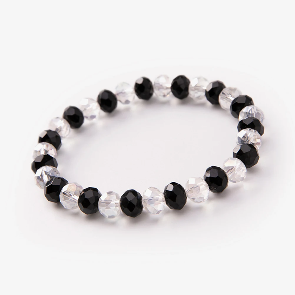 

10pcs Natural Crystal Bracelet Lightweight Skin-Friendly Elegant Design Comfortable Touch Portable Wear Color Matching for Women