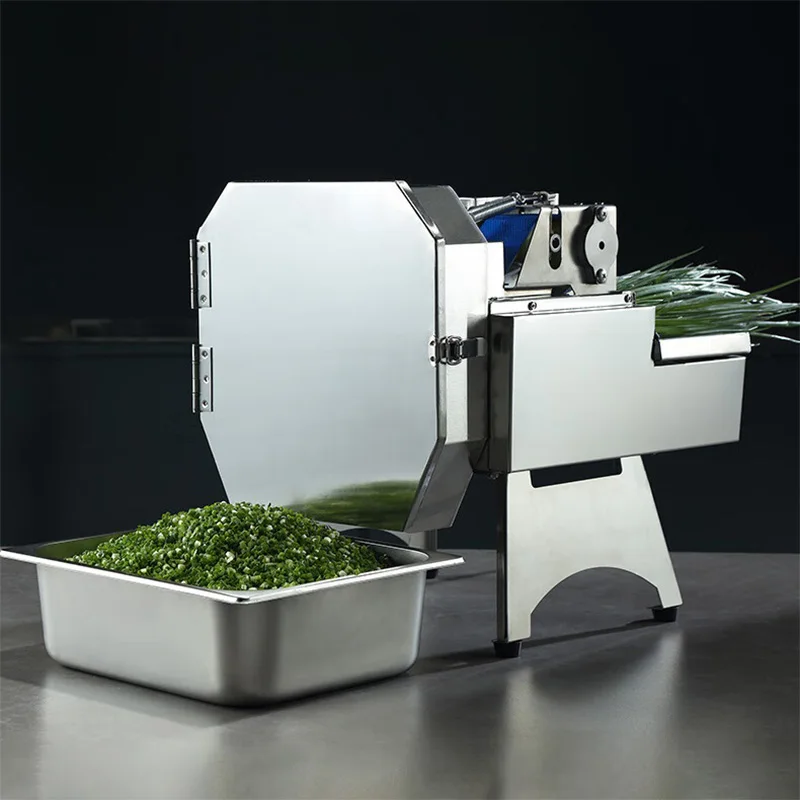 

Automatic Vegetable Cutter Machine Multi-Functional Slicing Shredding Machine Chili Cutting Section Scallion Leek Cutting Machin