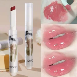 Thin Tube Jelly Lipstick Korean Makeup Lasting Moisturizing Lip Care Improve Dryness Hydrating Water Glossy Lip Gloss Cosmetic