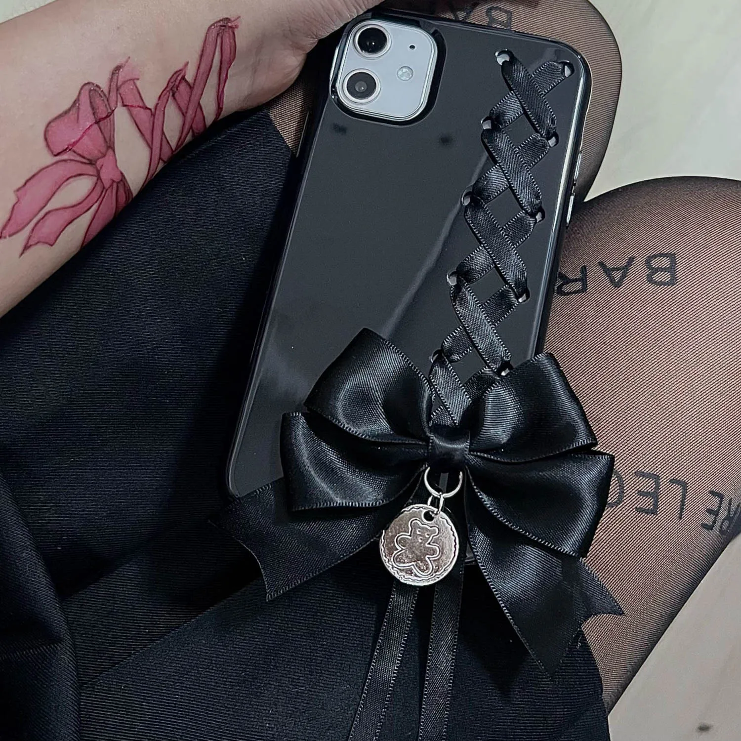 capa-de-iphone-estilo-bale-para-16-pro-max-ipone-15-14-13-12-laco-capa-macia-harajuku-presente-da-menina-capa-de-protecao-de-telefone