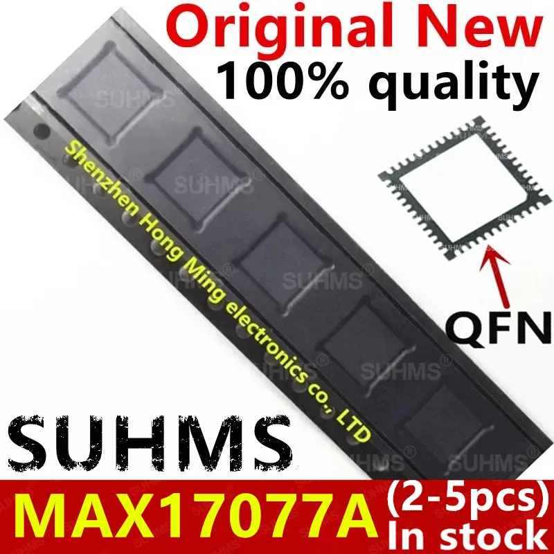 

(2-5piece) 100% New MAX17077A MAX17077AETM MAX17077AETM+T QFN-48