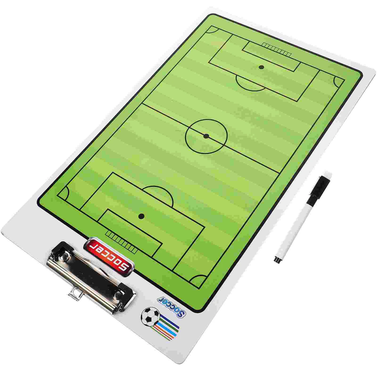 Board Soccer Match Writing Useful Tactics Football Communication Competition Pvc 's for Game Strategy