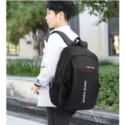 Business commuting men's computer shoulder bag large capacity multifunctional waterproof travel backpacks