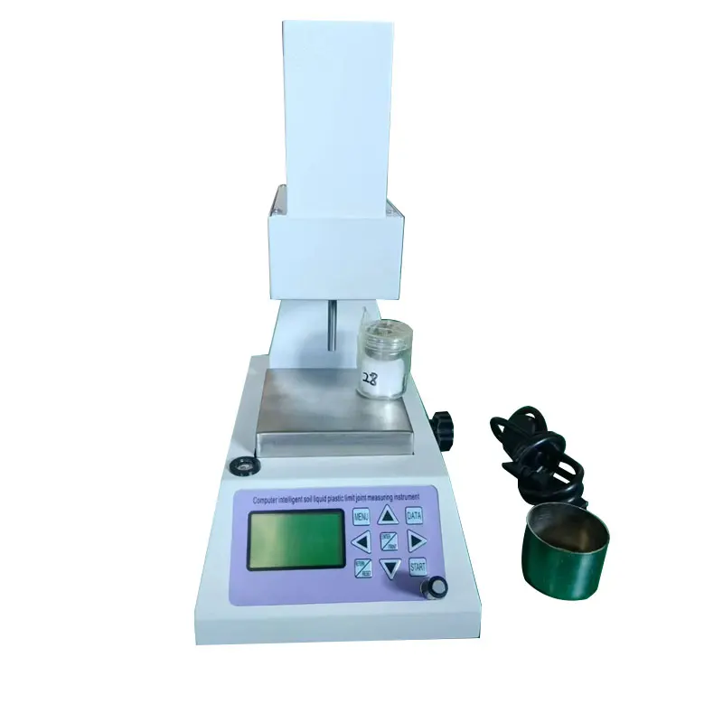 Intelligent Computerized Combined Liquid and Plastic Limit Testing Machine for Soil