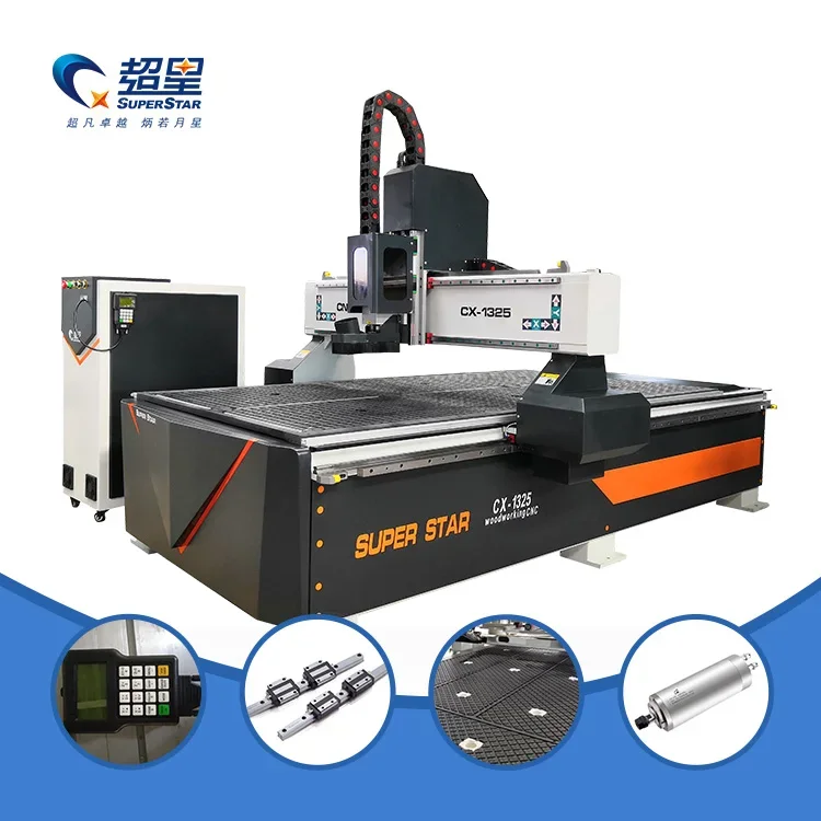 1325 2030 Woodworking Solid wood CNC Router 2D 3D carver and cutter