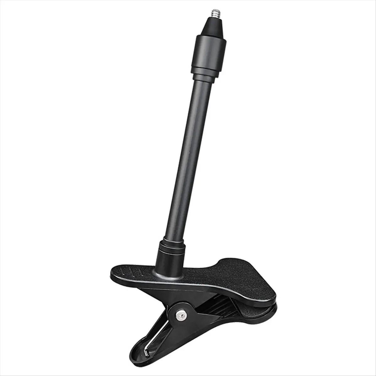 SCLS Universal No Punching Clip Mount Webcam Stand Attaches to Crib for Baby Monitor Home Flexible Twist Mounting Bracket A
