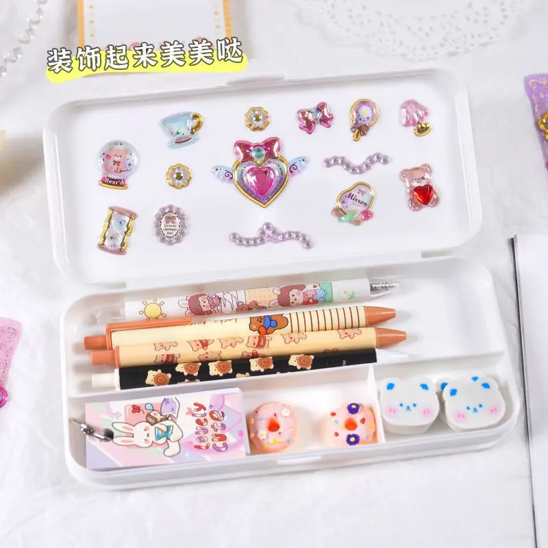 1 Pc Random Kawaii Delicate 3D Girly Stickers Scrapbooking Diy Journal Stationery Sticker Deco Art Supplies Back To School