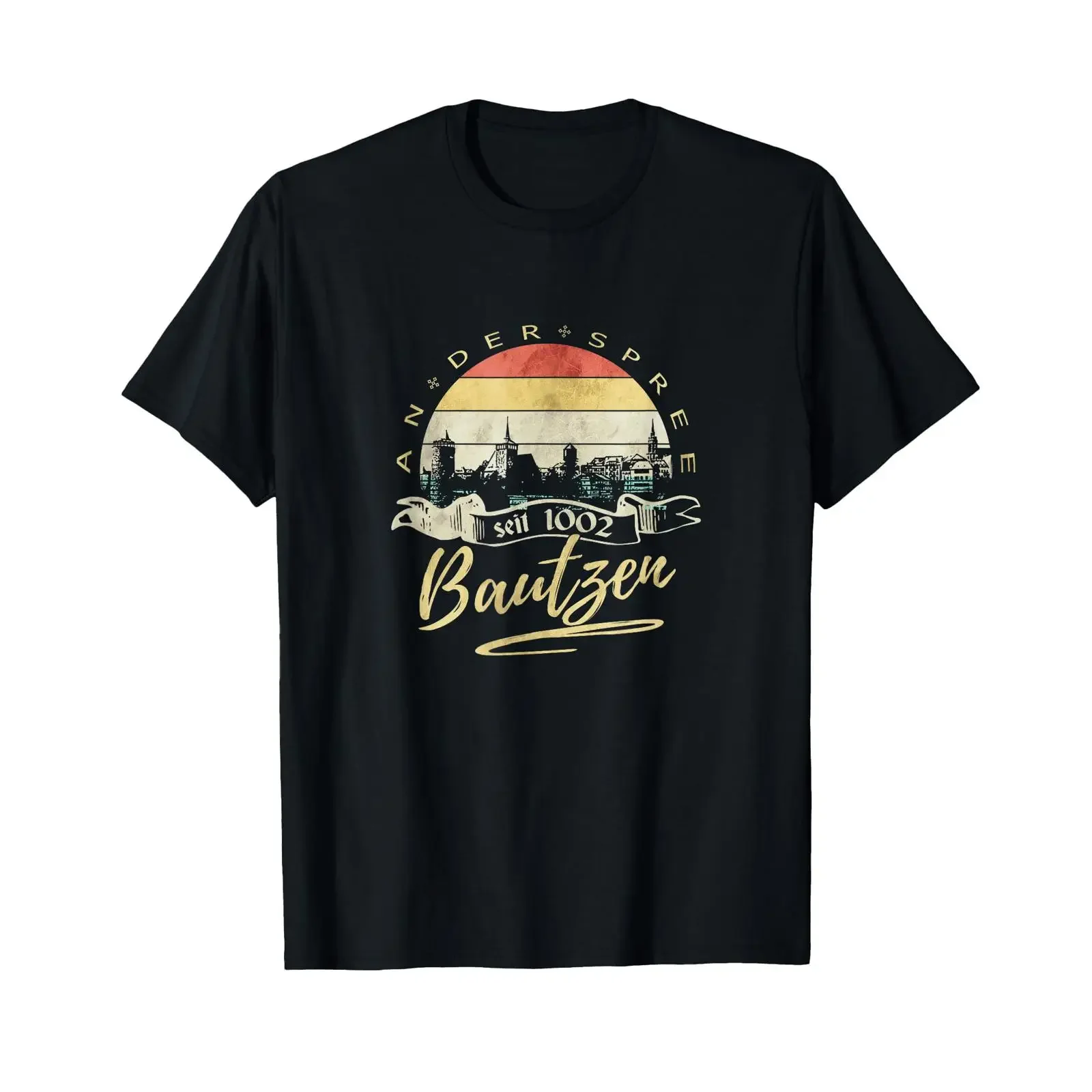 Bautzen on the Spree T shirt vintage Washed Comfortable Slightly Stylish Top For Everyday Wear Unisex Versatile graphic