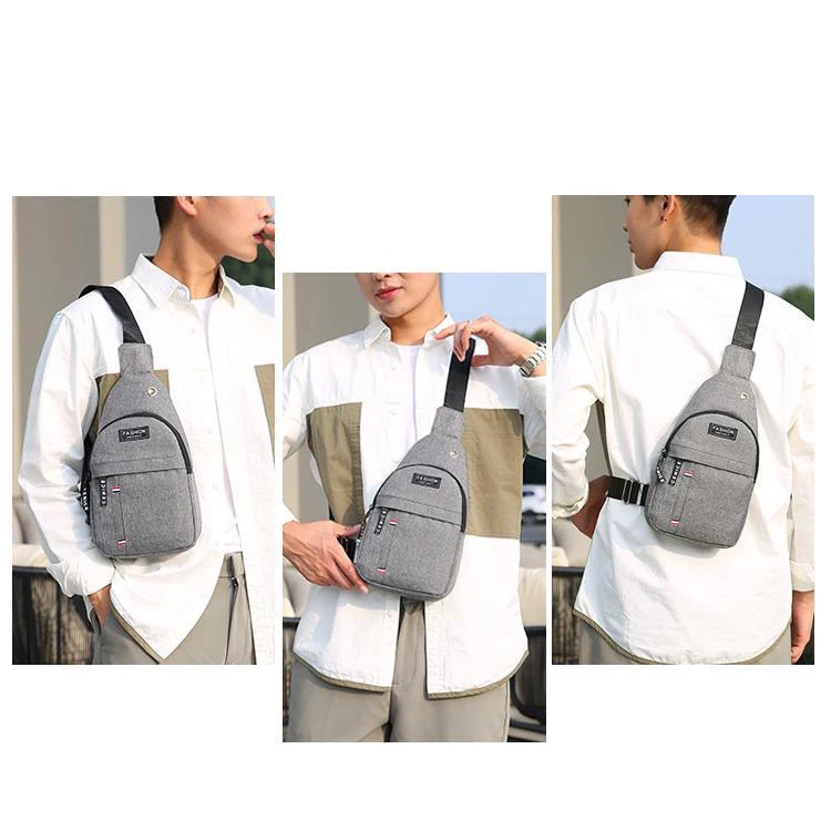 남성용 크로스바디 백, 트렌드 브랜드 올인원 자전거 가방, 스포츠 가방, 남아 오토바이 배낭 가슴 가방