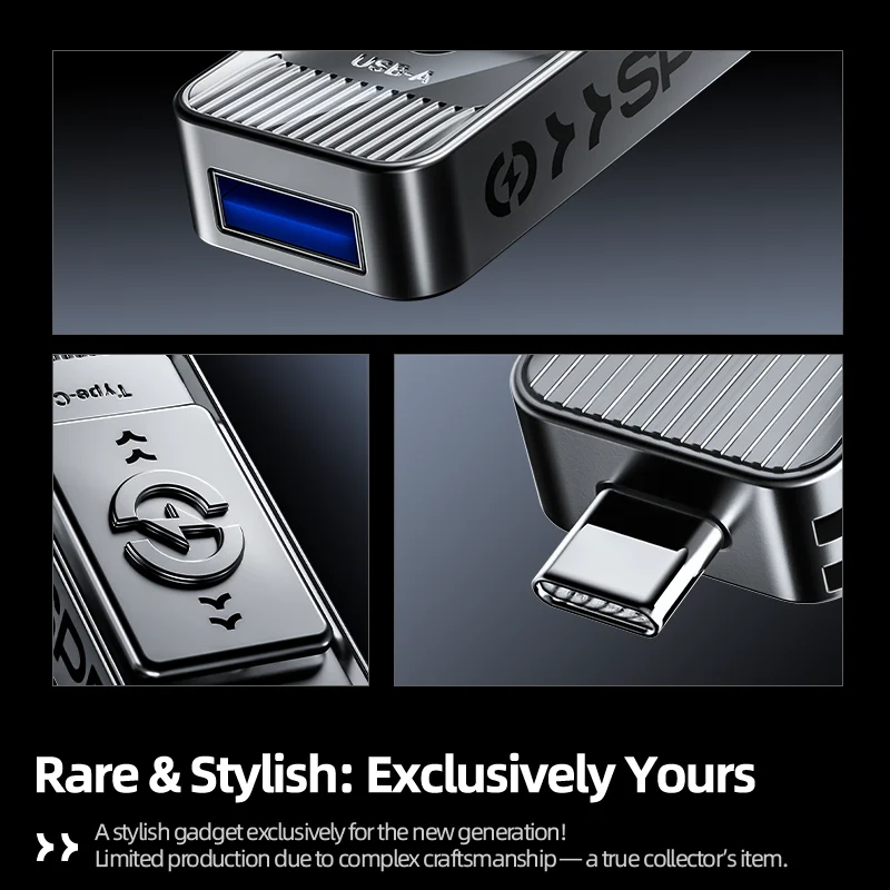 MOVESPEED SP05 570MB/s USB Type C Flash Drive 2TB 1TB 512GB 256GB 128GB OTG USB 3.2 Gen 2 Pendrive for iPhone 15/16 Laptop PC