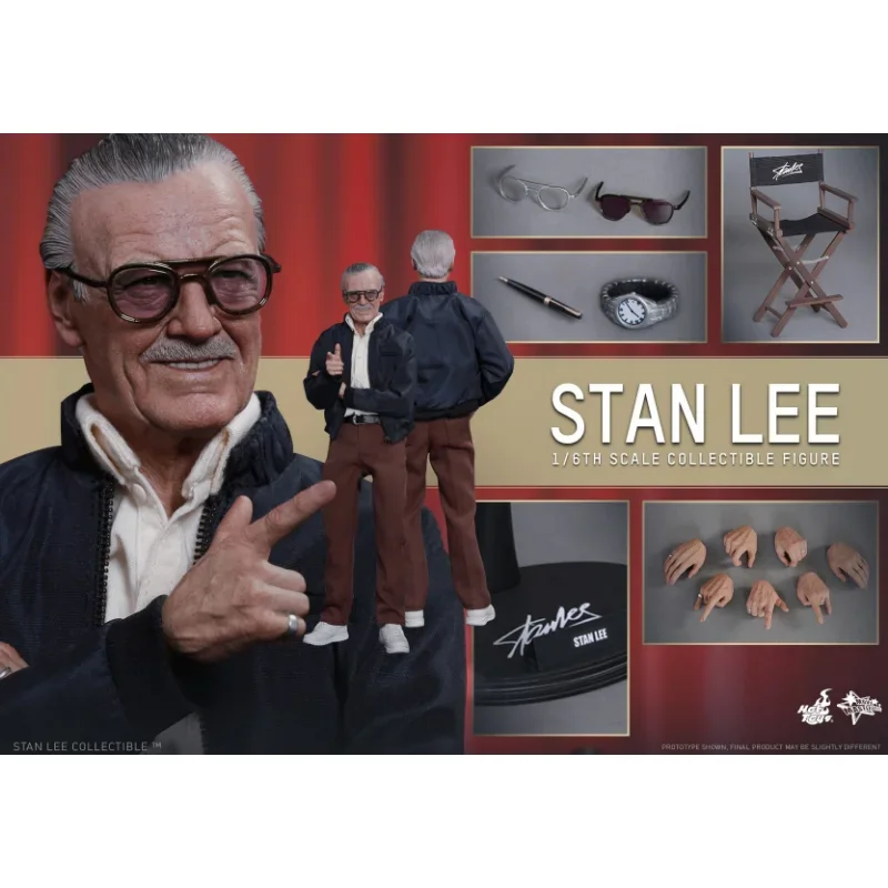 

Коллекционная экшн-фигурка STAN LEE HOTTOYS HT 1/6 MMS327, Коллекционная модель хобби