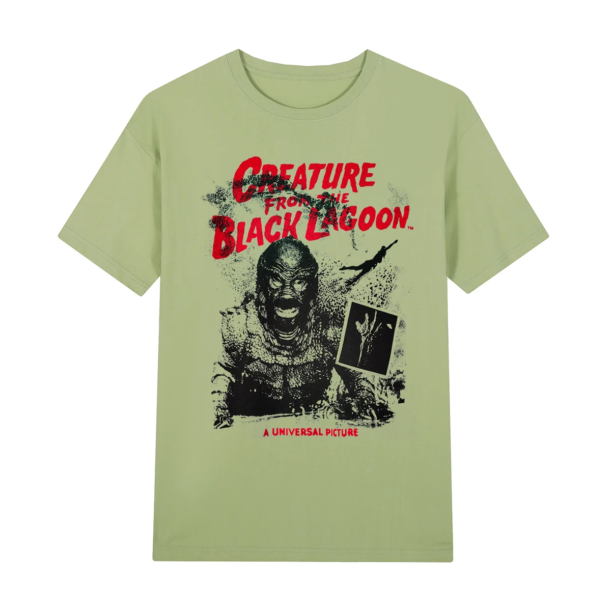 Creature from the Black Lagoon Vintage T-shirt Street Wear Comfortable Casual Cotton Men T shirt New Tee Tshirt Womens Tops