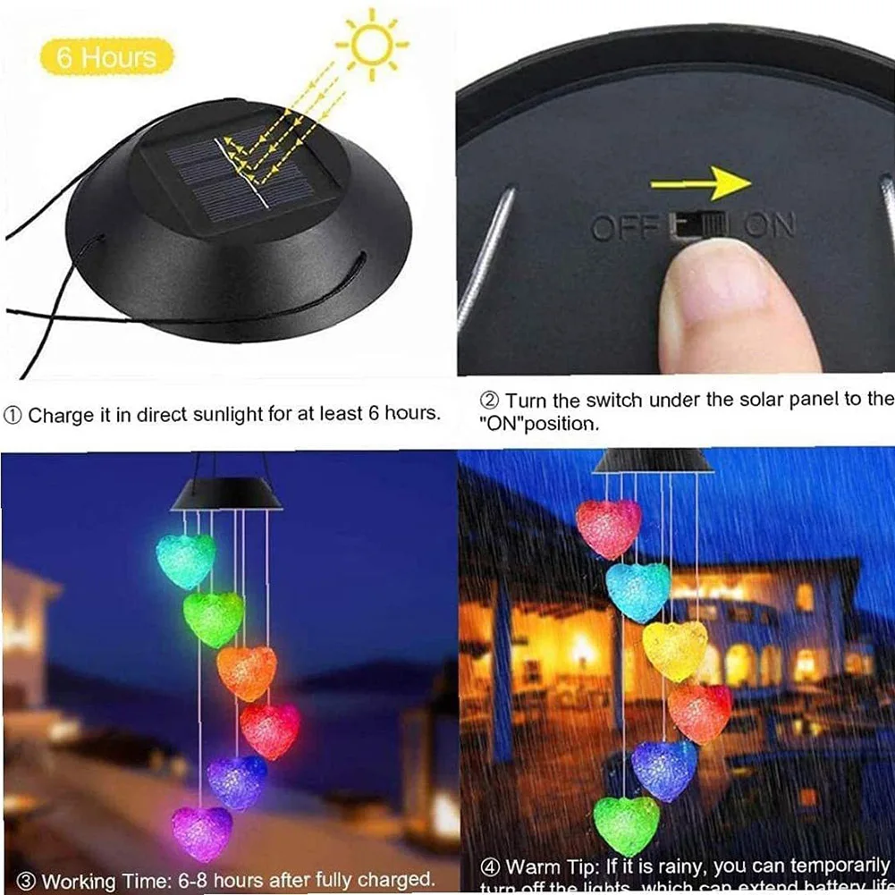 Changing Color Disco-Ball Hanging Light Wide Range Applications Landscape Light For Courtyard