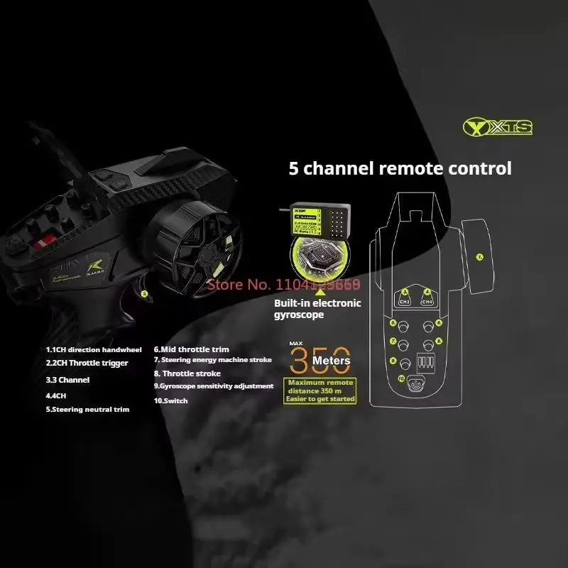 Ralaro 1/10 XTS F10 4WD RTR RC シミュレーションレーシングドリフトオフロード車両モデルラリーカー 2.4GHZ リモートコントロールカー大人の男の子のおもちゃ