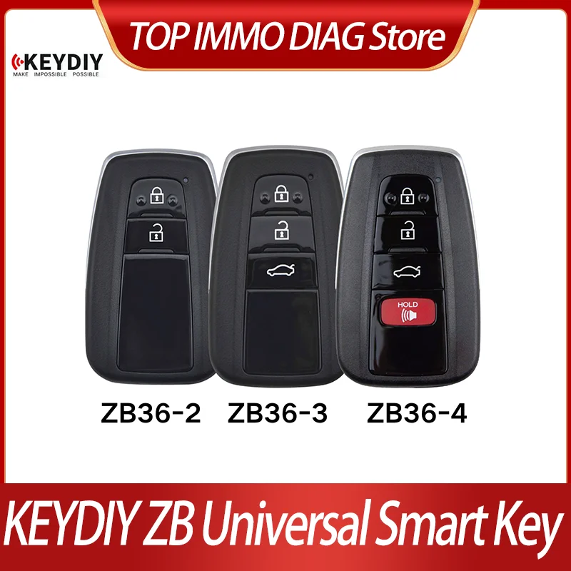 KEYDIY Universal Keyless Remote ZB03-4 ZB03-5 ZB04-3 ZB04-4 ZB10-2 ZB10-3 ZB10-4 ZB10-5 ZB36-4 ZB36-3 ZB42-4 For 46/47/48/49/4A