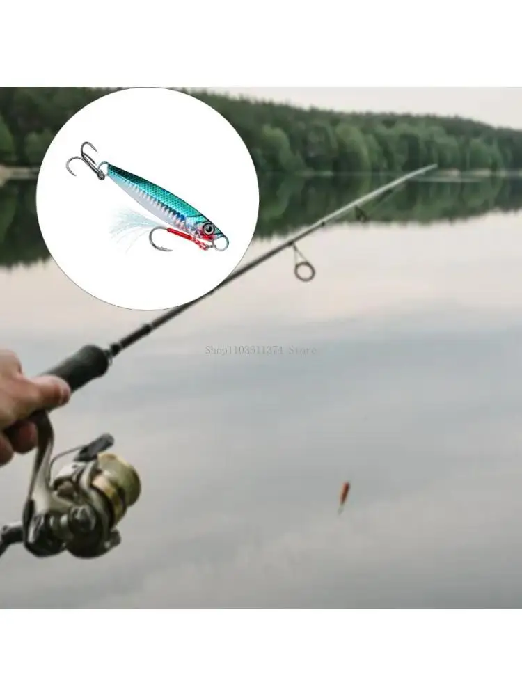 

13g/30g/60g Metal Jigging Spoon Lures Saltwater Fishing Lures Fast Sinking Jigging Baits Swimbait