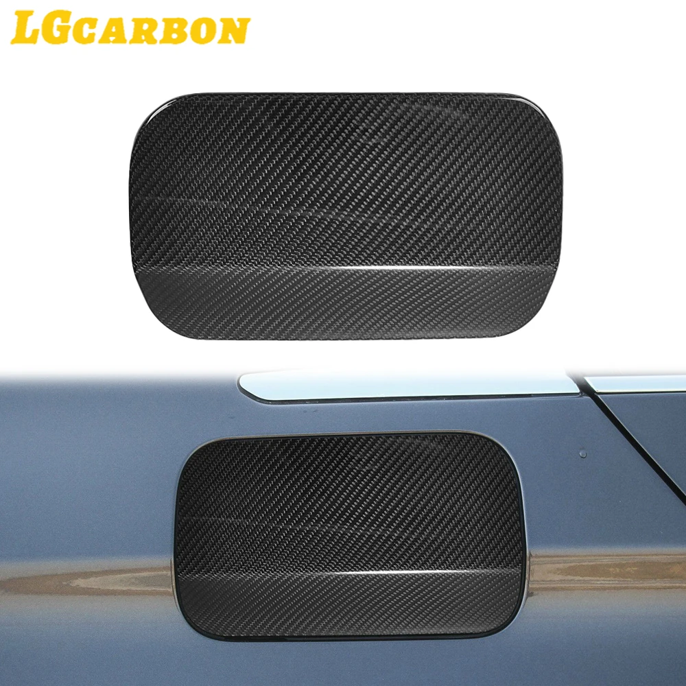 LGcarbon Dry Carbon Fiber Gas Fuel Door Cover Trim Gas Tank Cover For BMW 3 Series F30 2012-2016