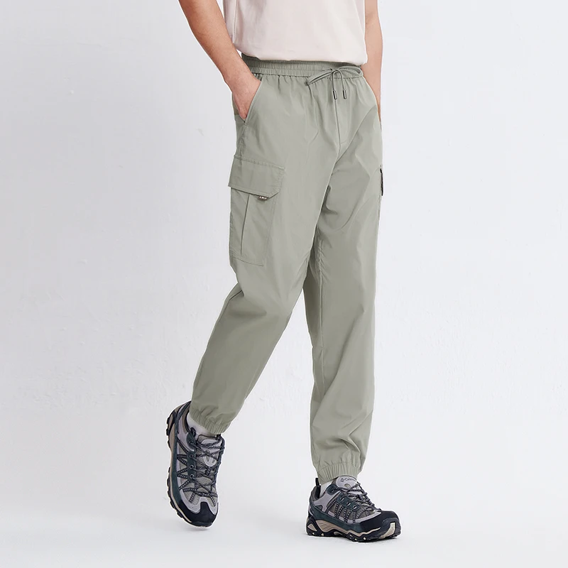 Semir Casual Pants For Men New In 2024 Summer Drawstring Loose Fit Cuffed Pants Cool And Workwear Style