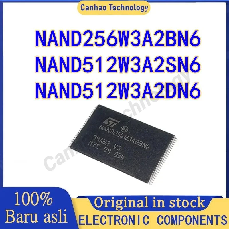 

NAND256W3A2BN6 NAND512W3A2SN6 NAND512W3A2DN6 TSOP48 FLASH 32MB IC Chip in stock