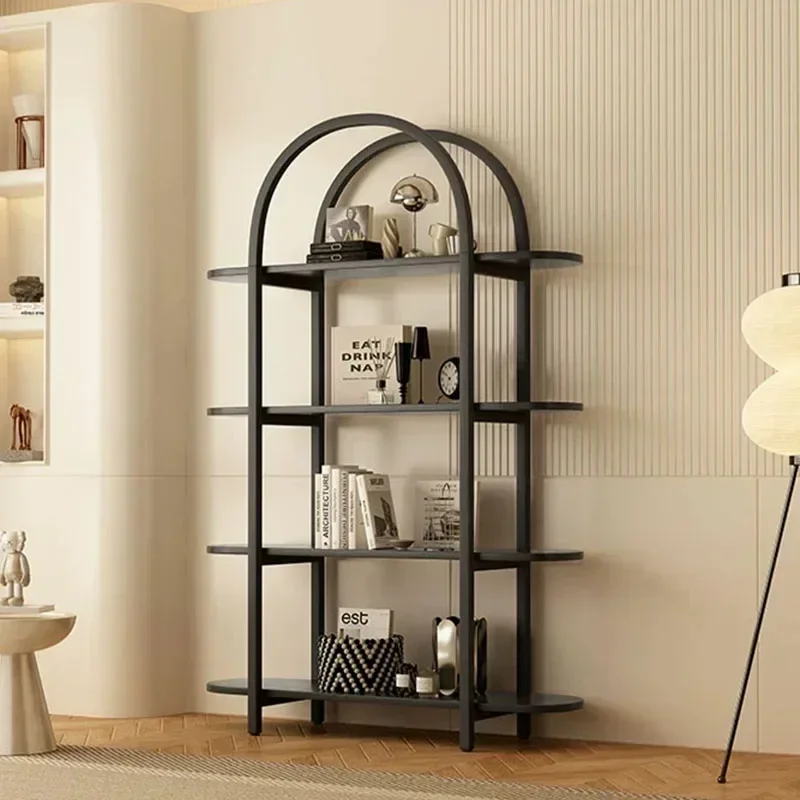 Nordic Bookcases Display Storage Shelves Minimalist Living Room Bookshelf White Organizer Estante Para Livros Room Furniture