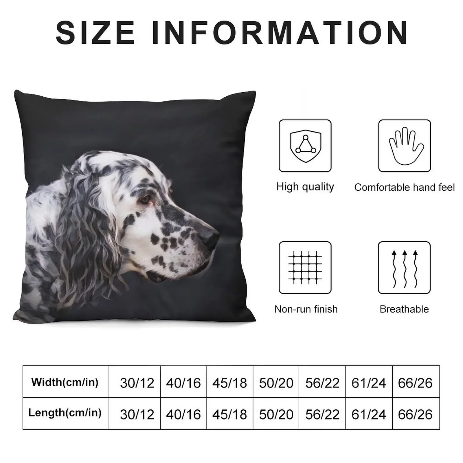 English Setter Dog With Hazel Eyes Throw Pillow Cushion Child Cushion Covers For Living Room covers for pillows pillow