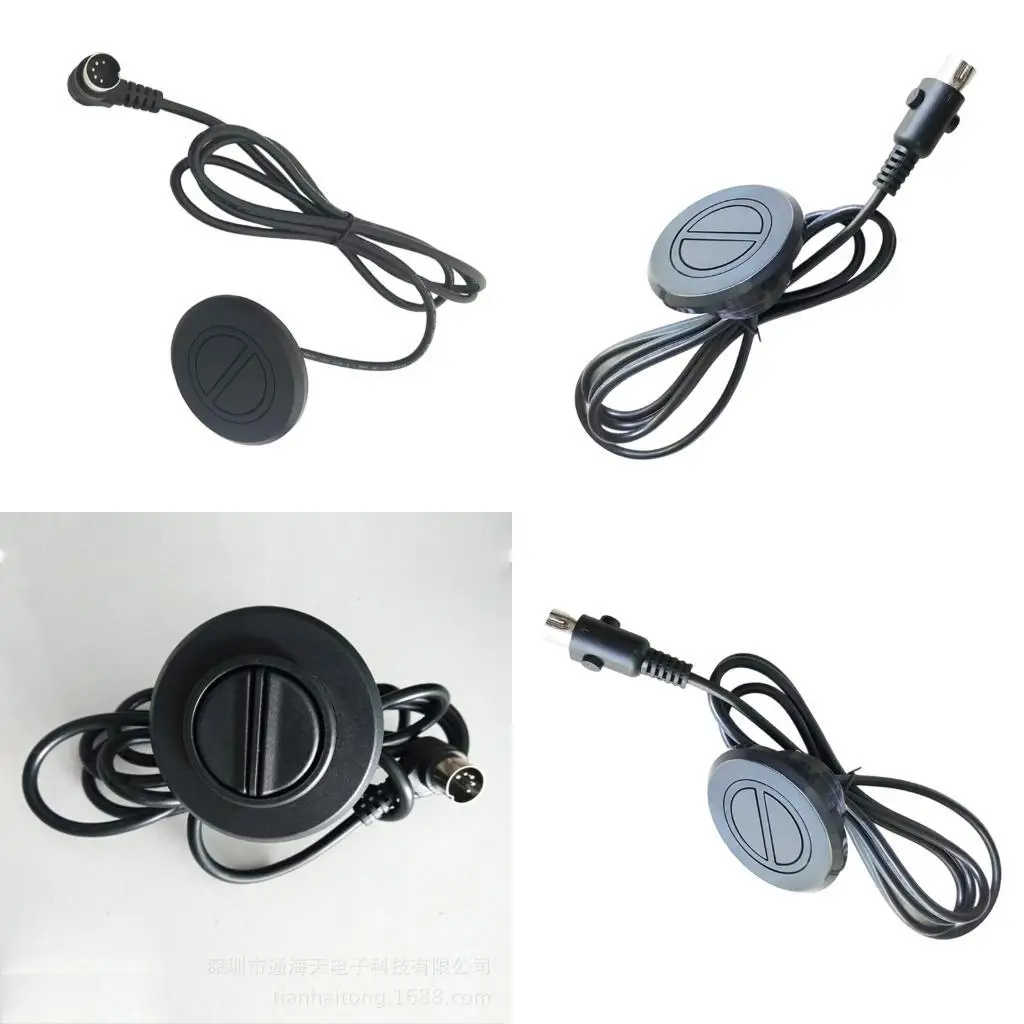 

Y1UD 2 Button 5 Pins Round Hand Switches Electric Sofa Bed Recliner Controller