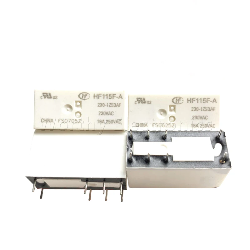 

Free shipping 10pcs/lot Relay HF115F-A 230-1ZS3AF 230VAC 8pin JQX-115F