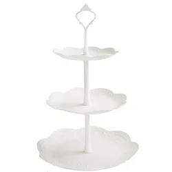 3-Tier Cupcake Stand Cake Dessert Wedding Event Party Display Tower Plate New