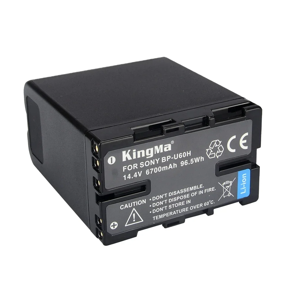 

Fully Decoded High Capacity 6700mAh Battery BP-U60 For PMW-EX1 PMW-EX3