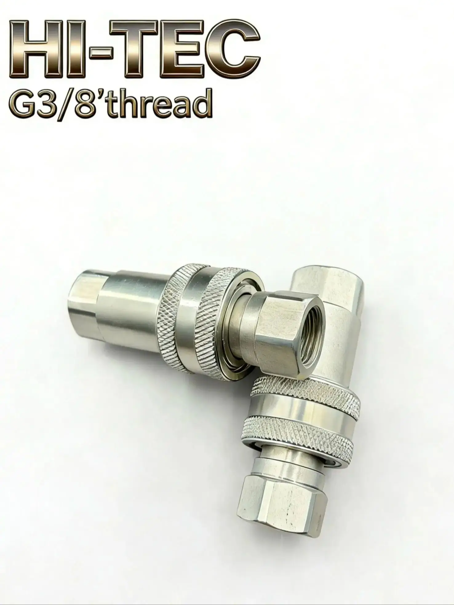 Obrázek 3: 3/8 G nitka uhlík ocel hydraulické rychlý spřažení, hydraulické rychlý obvázat kování