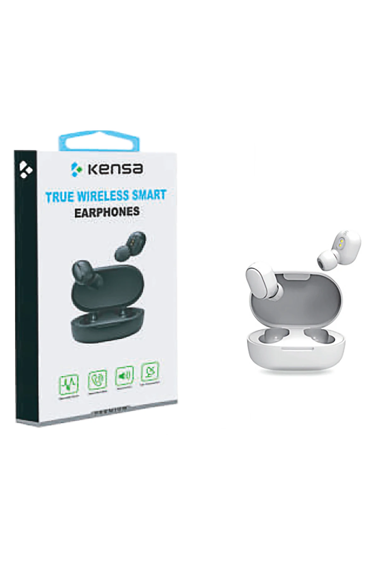 KB-400 Bluetooth TWS Earphone Wireless Headphones Earbuds Stereo Sound Music Headset For All Smart Phone