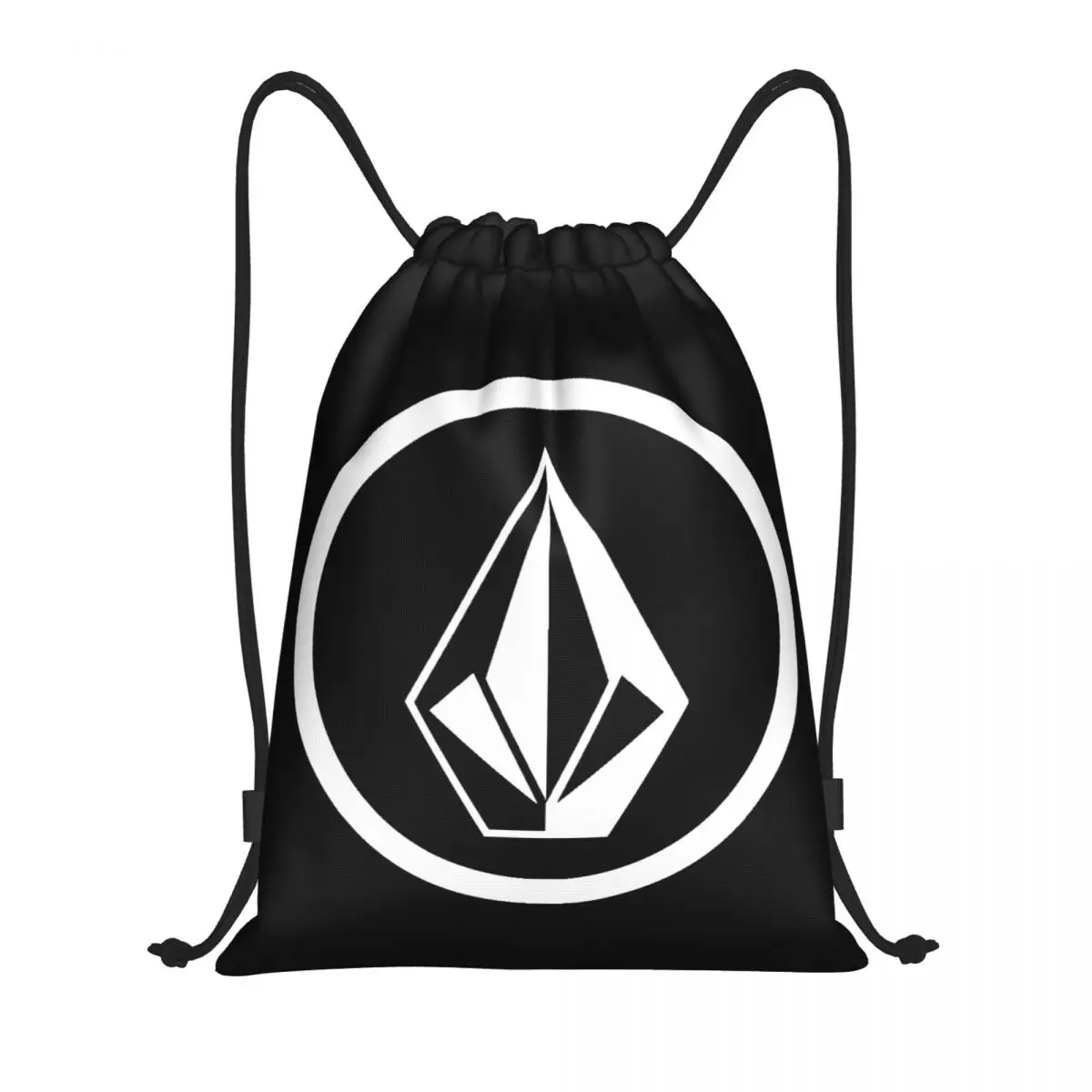 Custom Volcoms Surfboard Skate Drawstring Backpack Bags Men Women Lightweight Gym Sports Sackpack Sacks for Training