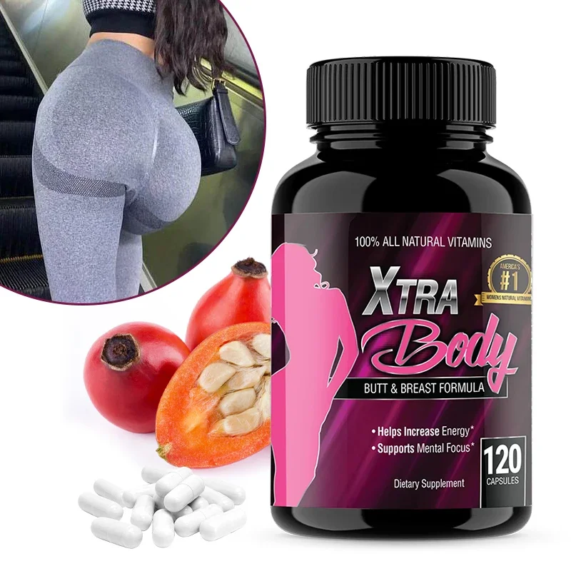 Butt and Bust Formula - Vitamin Supplement Helps Firm and Tone Butt and Bust Curves, Increases Energy, Supports Mental Focus