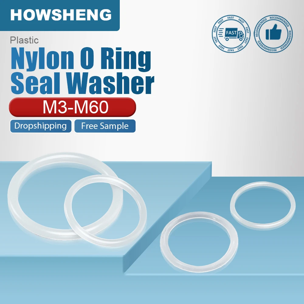 5~100pcs White O Ring Seal Washer Plumbing Gasket OD3-60mm Rubber O-Rings Waterproof Washer