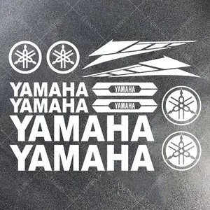 Vinyl für Yamaha Aufkleber -Logo Motorradtankfahrradfahrrad -Kit Dwaterproof Test 12 Hauptverkäufe Yamaha machen Körperteile - №6