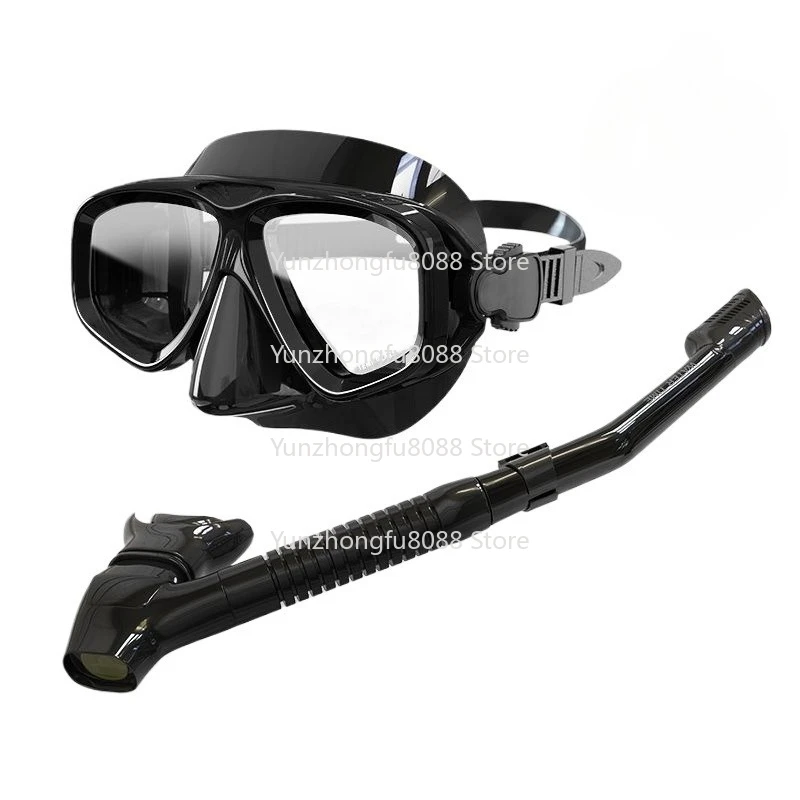 

Diving Mask Anti-choking Goggles Underwater Snorkeling Tube Swimming Goggles Myopia Equipment AliExpress