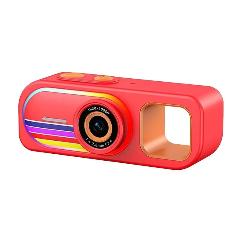 ABZW High-Definition 1080P Pocket Thumb Camera Flowing Light Photo And Video Recording Function For Students Travel Keychain