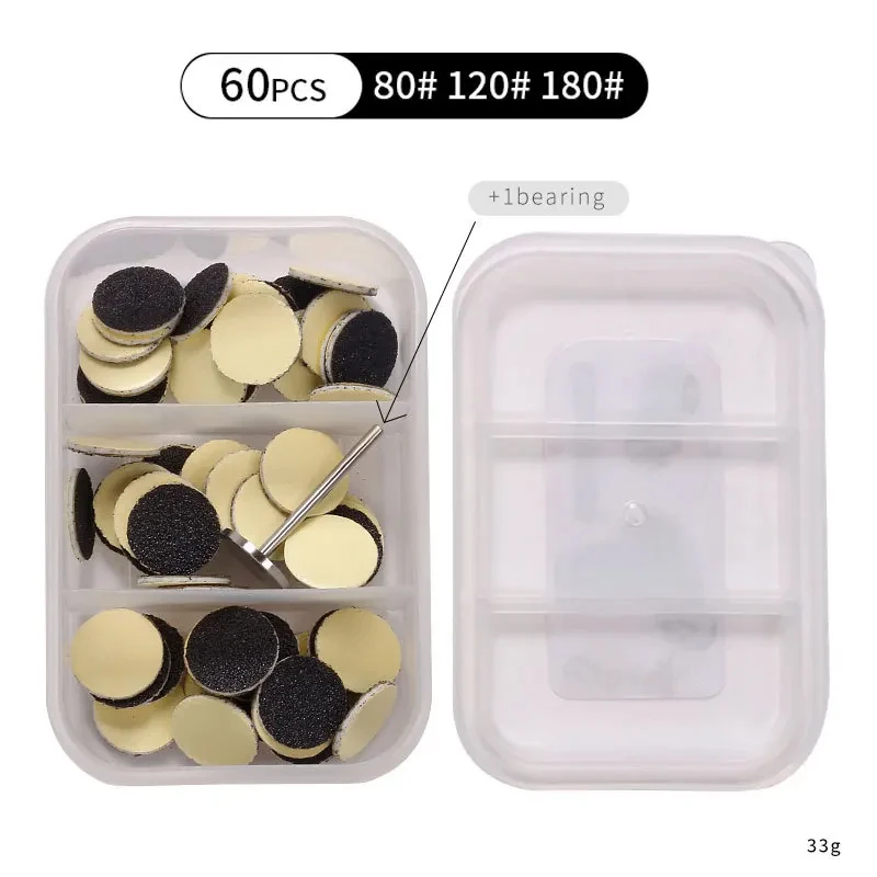 15/20/25mm Fuß Nagel haut Hornhaut entfernen austauschbares Schleifpapier mit Pediküre Scheiben pads Kit tote Hautrei niger Fuß Raspel Dateien