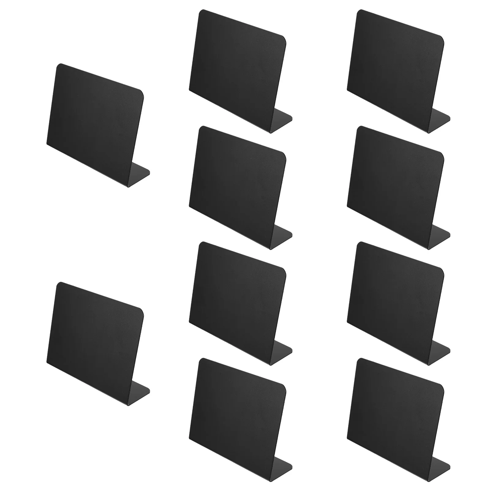 10pcs Mini Chalkboard Signs High Grade Pvc Message Writing Boards For Wedding Cafe Restaurant Home Decoration Table Menu