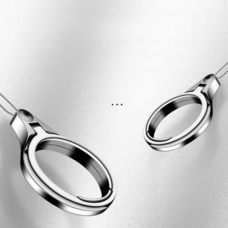 1pc Short Style Phone Finger Strap Minimalist Anti-Drop Phone Ring Holder Universal Portable Cell Phone Accessory for Women