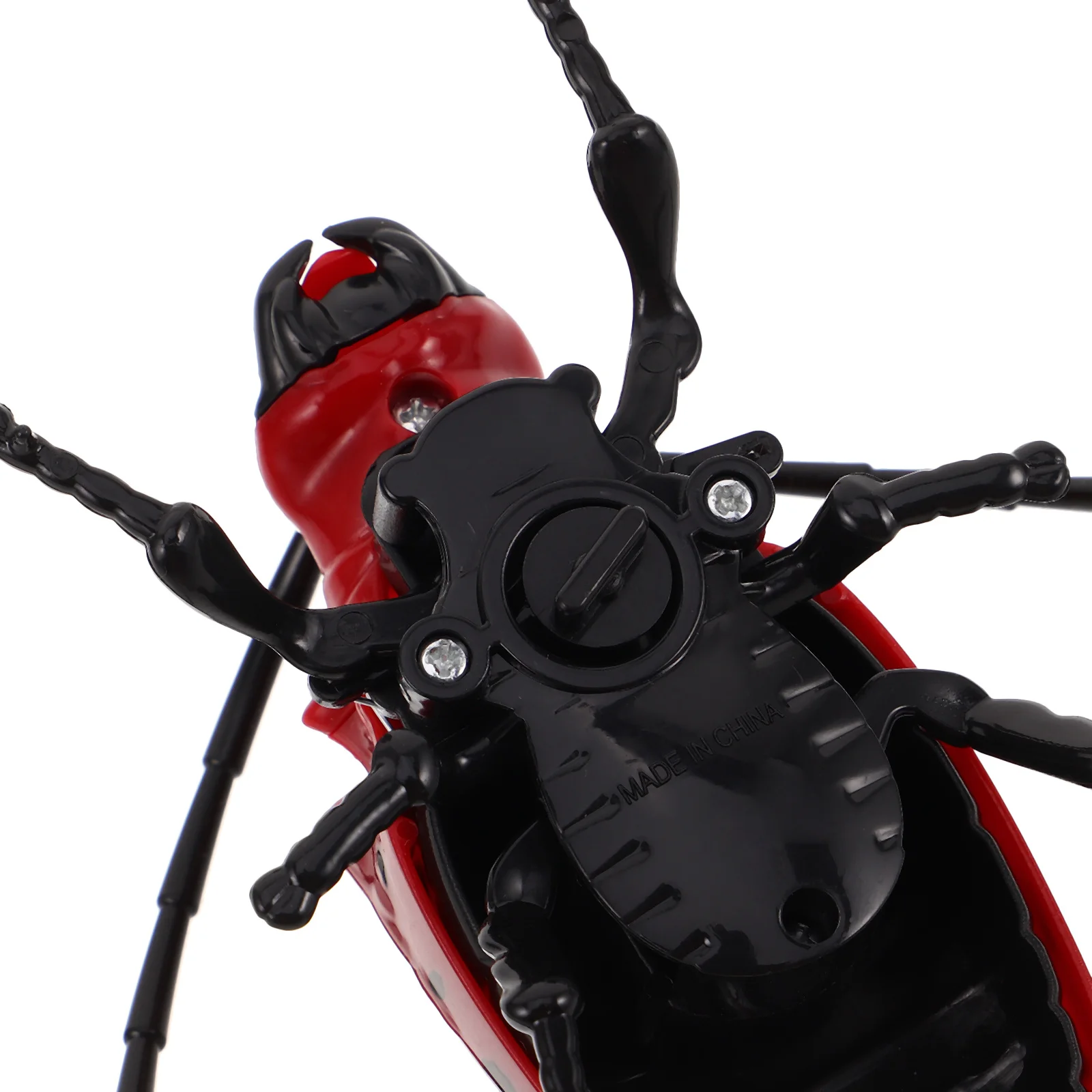 6 pçs acabar inseto plástico realista longicórnio besouro simulação rastejando bug brincadeira festa favor realista longicórnio besouro brinquedo