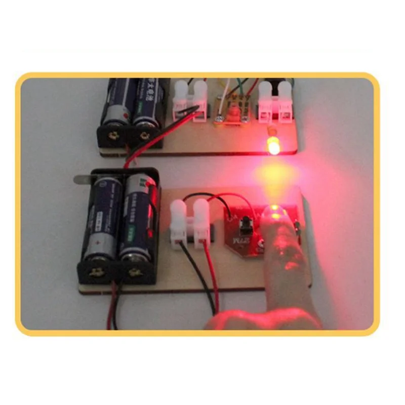 Analyste STEM pour apprendre le code morse, construire une machine télégraphique, expérience de circuit électrique, kit d'électricité (sans batterie)