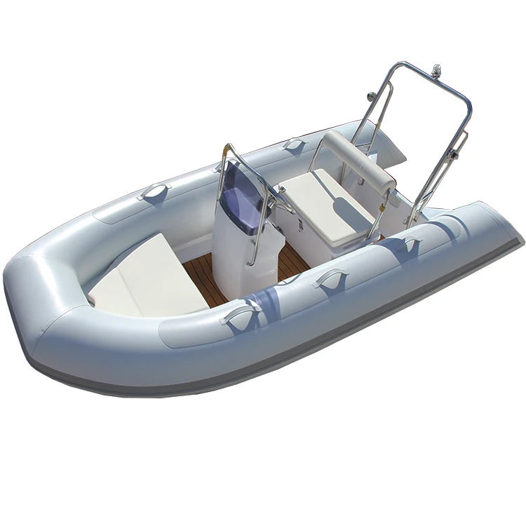 RIB-330 Luxury Sport Fishing Boat Aluminium Material PVC Hypalon Fiberglass Floor Hull Drop Stitch Material Diving Water Boat