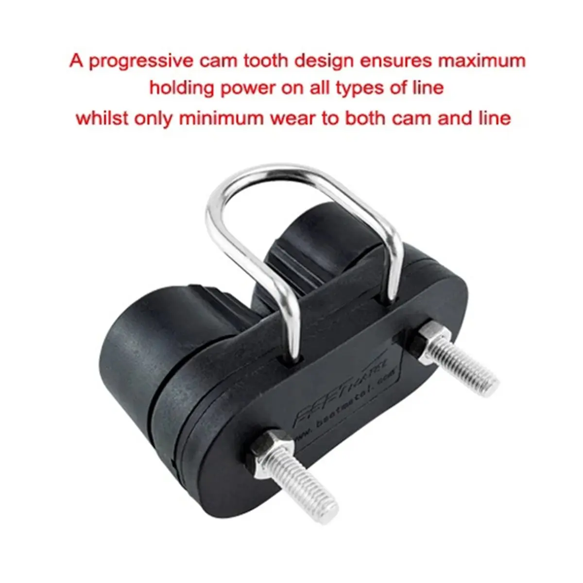 2026 New Cam Cleats with Leading Ring Kayak Cam Cleat Sailboat Cam Cleat Kayak Pilates Equipment Fast Entry Cam Cleat