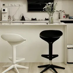 Silla de Bar con cuchara de elevación giratoria para restaurante, cafetería creativa minimalista moderna nórdica, taburete alto, muebles para el hogar